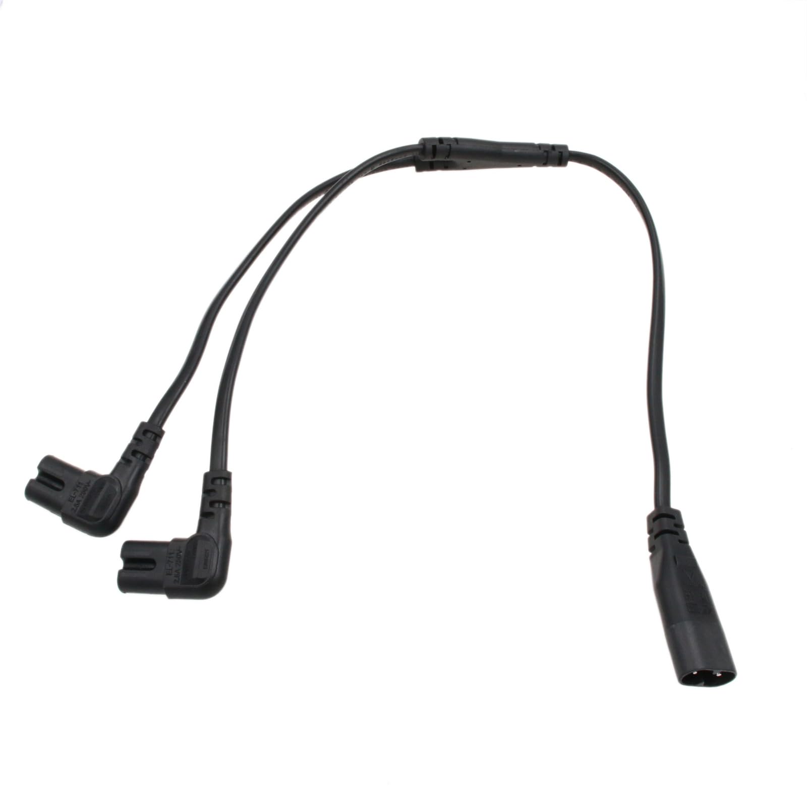 Amazon.com: HangTon Y Splitter Extension Power Cord IEC320 C8 to